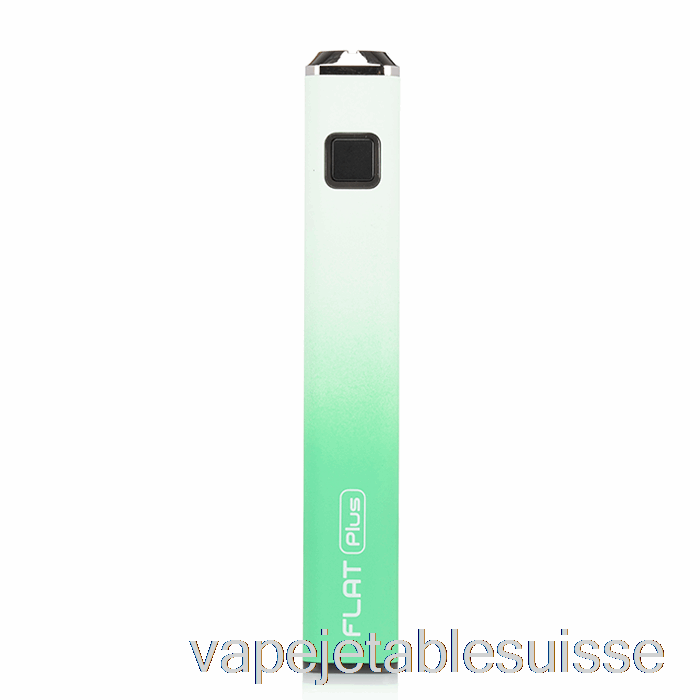 Vape Suisse Yocan Flat Plus Batterie 900mah Vert Blanc